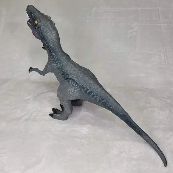 2014 20" Velociraptor 2234C Toys R US soft Rubber Jurassic Dinosaur - Picture 13 of 13